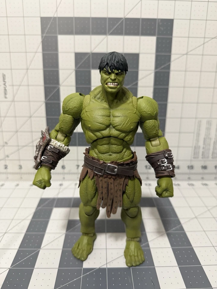 Impreso en 3D - PINTADO 1/12 Edward Norton Hulk ENOJADO Escultura Metytoyz Orco Escala Foto 1 de 3