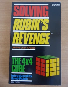 Solving Rubiks Revenge The 4x4 Cube Book Vintage 1982 - Picture 1 of 4