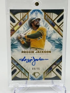 2025 Topps Diamond Icons - Reggie Jackson - On-Card Auto /15 Athletics HOF - Picture 1 of 8