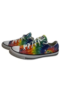 Cravatta unisex Converse All Star tinta arcobaleno donna taglia 10 uomo taglia 8 - Foto 1 di 10