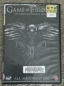 Game of Thrones: The Complete Fourth Season 4 ( DVD, 2015, 5 Disc Set) - Picture 1 of 5