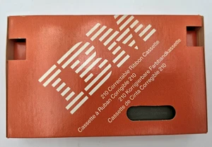 IBM Selectric III 1299508 Correctable Ribbon Cassette 210 Black NIB NOS - Picture 1 of 5