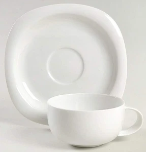 Rosenthal - Continental Suomi White Cup & Saucer 540043 - Picture 1 of 1