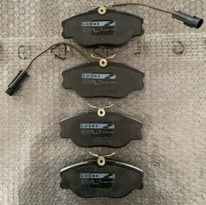 GDB1117 KIT 4 PASTIGLIE FRENO ANTERIORI PER ALFA ROMEO, FIAT, LANCIA, AUDI - Imagen 1 de 7