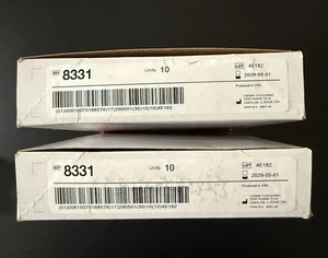 2 Boxen Hollister #8331 einteiliger entleerbarer Stomabeutel (20 insgesamt) EXP 2029 - Bild 1 von 5