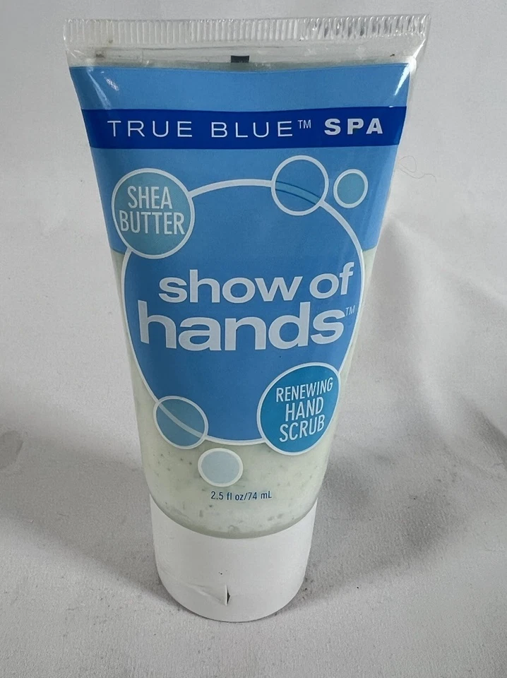 DISCONTINUED Bath & Body Works True Blue Spa Sleight of Hand Scrub RARE - Image 1 of 2