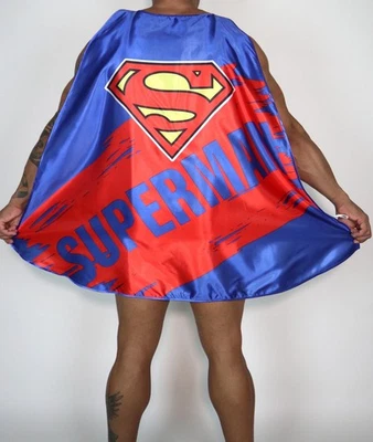 SATIN SHINY COSPLAY CAPE (SUPERMAN) - Image 1 of 4