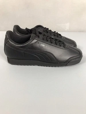 PUMA Roma Basic Jr Zapatillas Negras Juveniles Talla 4.5C Unisex Atléticas Informales Nuevas Foto 1 de 4