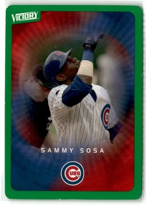 Sammy Sosa Chicago Cubs 2003 Upper Deck Victory Tier 1 Green #22 - Image 1 of 2