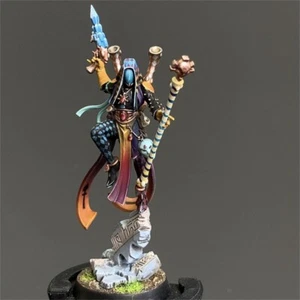 Warhammer 40K Harlequins Shadowseer Pro-Painted Tabletop+ Display Ready - Picture 1 of 4