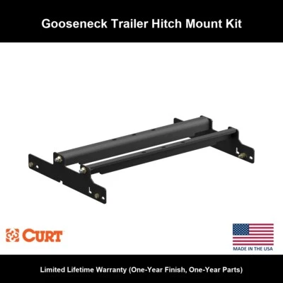 CURT 1994-2001 Dodge Ram 1500 All Over-Bed Gooseneck Installation Brackets - Image 1 of 3