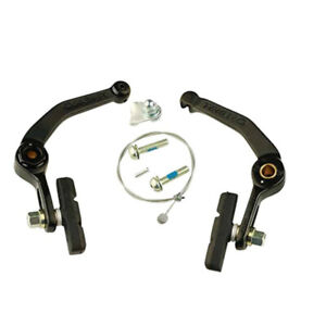 BMX brake U-brake front or rear cycle bike alloy black TEKTRO straddle cable pad