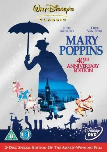 Mary Poppins DVD Musicals & Broadway (2005) Julie Andrews Quality Guaranteed - Image 1 of 1
