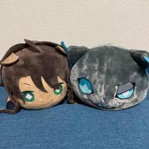 Disney Twisted Wonderland Grimm Leona Kingscholar Jumbo Nesoberi Plüsch Puppe Set - Bild 1 von 7