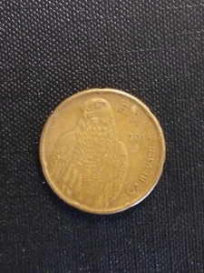 2014 Fijian 2 Dollars Falcon Bird Tanoa Bowl Coin - Picture 1 of 2
