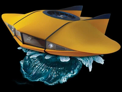 Voyage To The Bottom Of The Sea 1:32 Diecast Flying Sub Limited 500 ONLY - Image 1 of 4