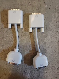 Genuine Apple 603-8525 5" DVI to VGA Display Adapter Converter Cable (DTOV) - Bild 1 von 4