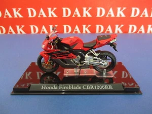Die cast 1/24 Modellino Moto Honda Fireblade CBR1000RR by Atlas - Foto 1 di 5