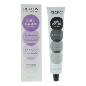 Revlon Nutri Color Filters 1022 Intense Platinum 3 In 1 Hair Colour 100ml Women - Picture 1 of 1