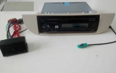 Autorradio ALPINE DAB para Fiat 500 , Altavoz, Bluetooth, USB MP3 Blanco - Imagen 1 de 4