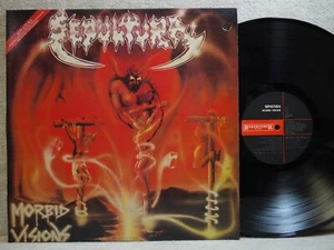 Sepultura Morbid Visions 1992 Korea LP Picture W/Insert NM - Picture 1 of 6