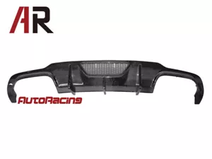 V Style CF Carbon Fiber Rear Bumper Diffuser For 2012+ C63AMG W204 C204 Facelift - Foto 1 di 3