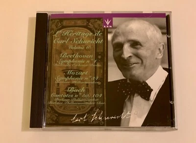 NM Classical CD L'Heritage de Carl Schuricht Volume 6 Beethoven Mozart Bach 1997 - Image 1 of 4