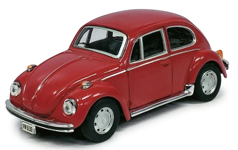 CARARAMA - Voiture de couleur Bordeaux – VW Coccinelle - 1/43 - CAR410500 - Photo 1/1
