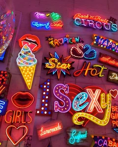 Create Your Logo Neon Sign | Custom Neon Sign | LED Neon Sign|Business Neon Sign - Picture 1 of 11