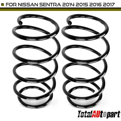 Juego de 2 muelles helicoidales para Nissan Sentra 2014-2019 1,6 L 1,8 L lado delantero 540109AN0A Foto 1 de 4