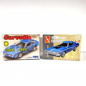 MPC Chevrolet Corvette AMT 1969 Cougar Eliminator & Model Kit New Sealed - Picture 1 of 14