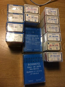100 agujas para máquina de coser SCHMETZ 106 GHS -elige tu talla - Imagen 1 de 4