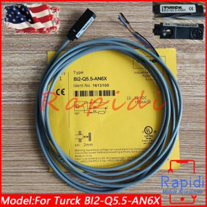 New Inductive Proximity Switch Sensor For TURCK BI2-Q5.5-AN6X 2mm 10-30VDC NPN - Picture 1 of 6
