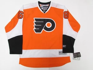 JAGR PHILADELPHIA FLYERS HOME REEBOK PREMIER HOCKEY JERSEY SIZE XL - Picture 1 of 3
