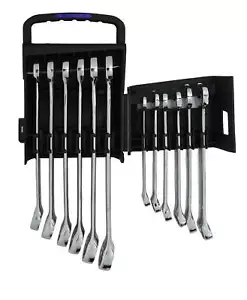 Hyper Tough 12-Piece Combination Wrench Set - Metric - Picture 1 of 6