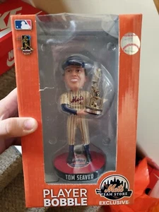 1969 Nueva York Mets Tom Seaver serie mundial Bobblehead Jugador Más Valioso MLB Hof Shea exclusivo - Imagen 1 de 1