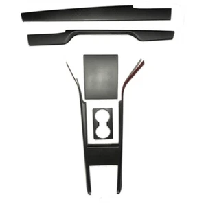 Matte Real Carbon Fiber dashboard center console trim for tesla Model X S 2022 - Picture 1 of 6