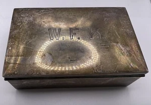 Currier & Roby Humidorbox aus Sterlingsilber - Bild 1 von 11