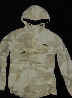 Jacke Windbreaker, Army, camouflage, gefüttert, mit Kapuze von Surplus, Gr. XS - Bild 1 von 3