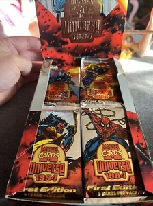 Marvel Universe 1994 Fleer versiegelt Sammelkartenpaket Wolverine Art Edition - Bild 1 von 2
