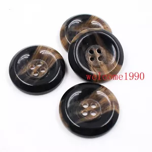 100x Lot 26mm Resin Retro horn Buttons Fashion Women clothes Sewing crafts - Picture 1 of 6