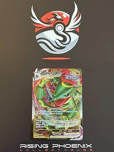 Rising Phoenix Pokemon - Rayquaza VMAX 102/159 Zenit Regale Holo NM Ita #2032 - Picture 1 of 10