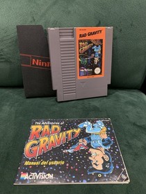 Adventures of Rad Gravity - Nintendo Entertainment System - NES - With Manual 