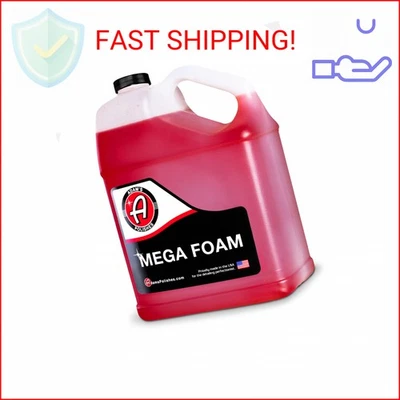 Jabón de lavado de autos Adam’s Mega Foam (galón) – Ph neutro, ultra concentrado para Foa Foto 1 de 2