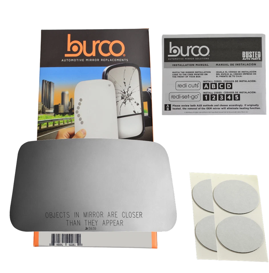 5939 For 2003-2006 Dodge Sprinter 2500/3500 Driver / Passenger Side Upper Convex Foto 1 de 4