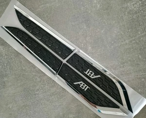 4x ABT Audi A5 F5 S-Line logo scritta nero parafango porta emblema fender - Foto 1 di 4