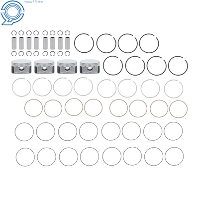 Pistons with Rings Set For Dodge Dakota & Durango 4.7L V8 2000 2001-2007 - Image 1 of 4