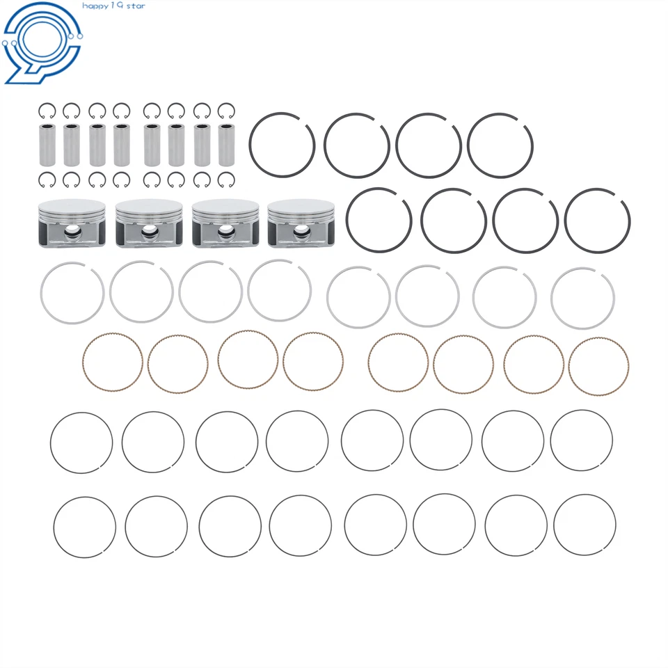 Juego de pistones con anillos para Dodge Dakota y Durango 4,7 L V8 2000 2001-2007 Foto 1 de 4