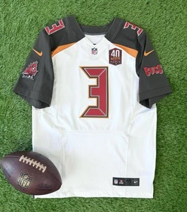 Maglia calcio Tampa Bay Buccaneers Jameis Winston Nike Elite autentica 2015 44 - Foto 1 di 9