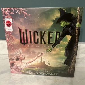 Wicked: The Soundtrack, Target Pink Green Color 2 x LP Vinyl, BRAND NEW, SEALED - Picture 1 of 3